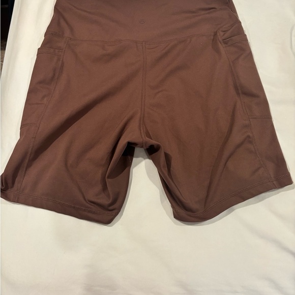 Danskin Women's Chocolate Brown Bike Shorts - Picture 3 of 4